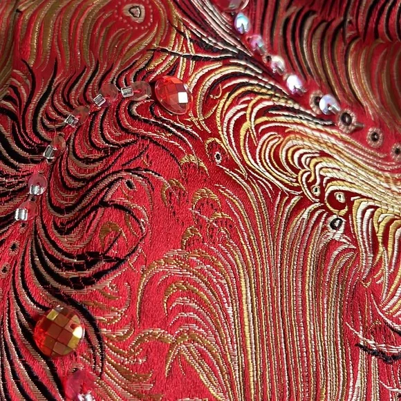 Gorgeous Tiffany 2-piece gemmed gown 6 - Picture 10 of 16